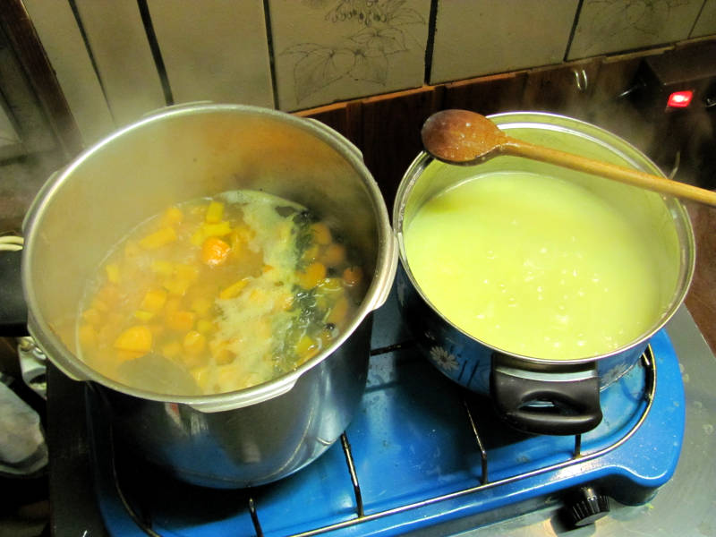 Möhrensuppe-mehr Möhren als Suppe